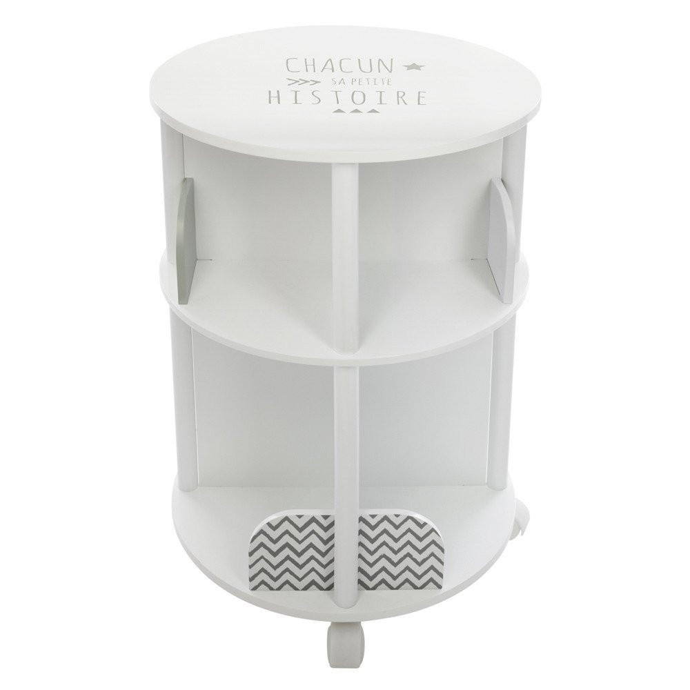 KINDERREGAL Holz - Grau, Holzwerkstoff (40/59/40cm)