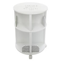 KINDERREGAL Holz - Grau, Holzwerkstoff (40/59/40cm)