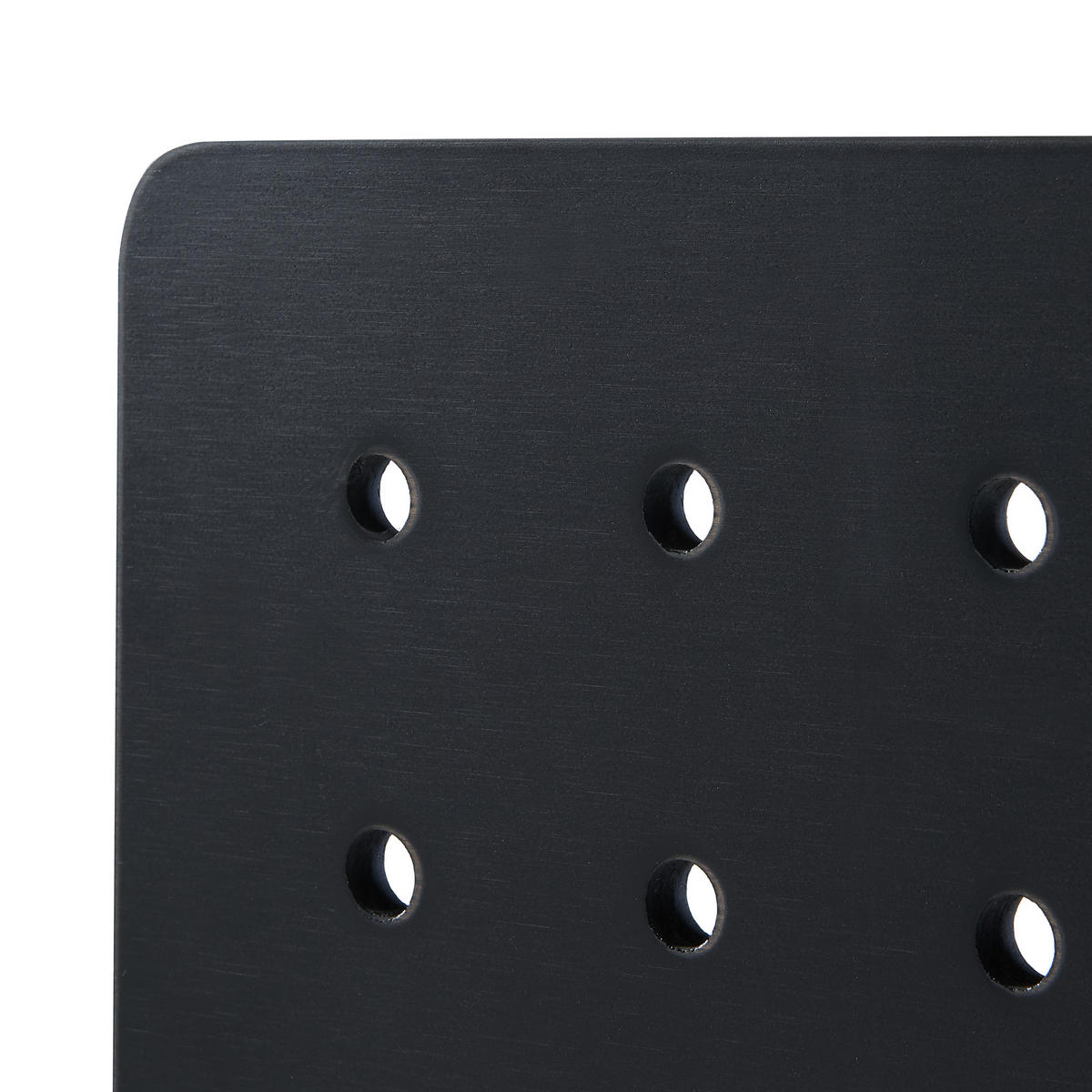 WANDREGAL Dønna - Schwarz, Holzwerkstoff (15/40/60cm) - [en.casa]