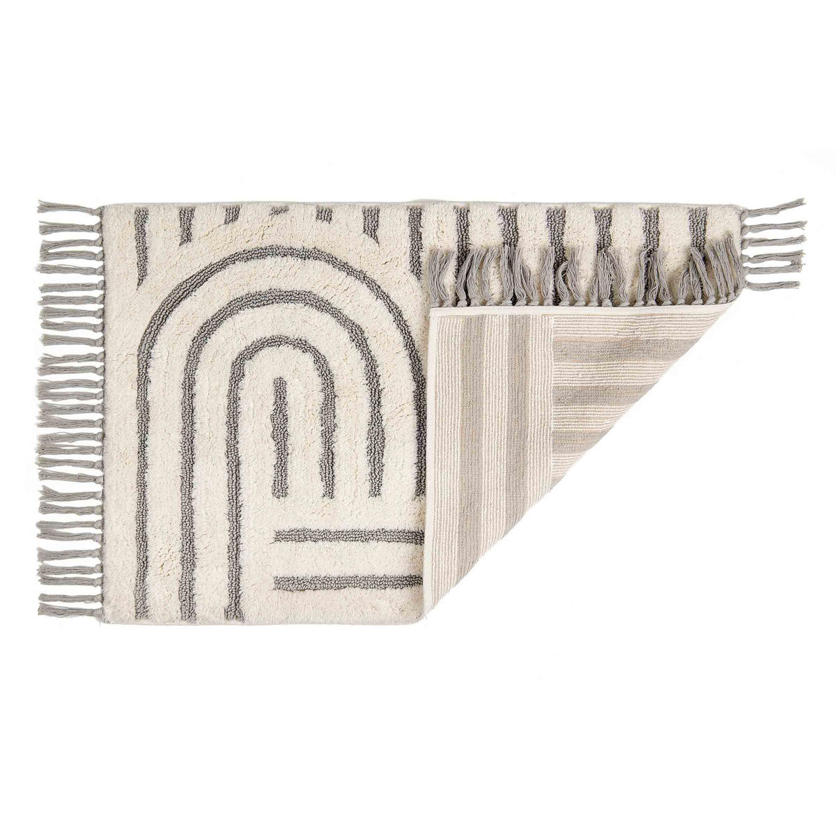 BADEMATTE BAHAMAS - Beige, Textil (67/110cm) - Schöner Wohnen