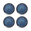 DESSERTTELLER Casper dunkelblau 20 cm 4er-Set - Dunkelblau, Keramik (20cm) - Homla