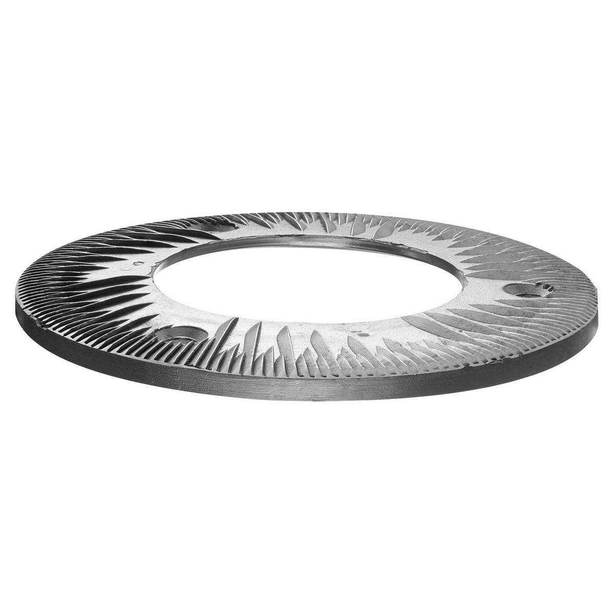 GETREIDEMUHLE 2 Stück Ersatz Mahlscheiben Für Kompatibel Mit HN-2200 HN-3000 - Silberfarben, Metall (18/6.01/18cm) - Rolipo