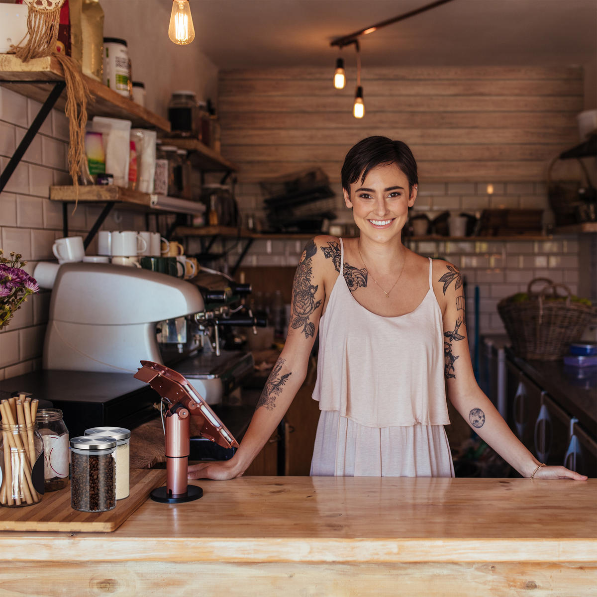 3xVORRATSGLAS - Multicolor, Glas/Kunststoff (9.5/14/9.5cm) - Relaxdays