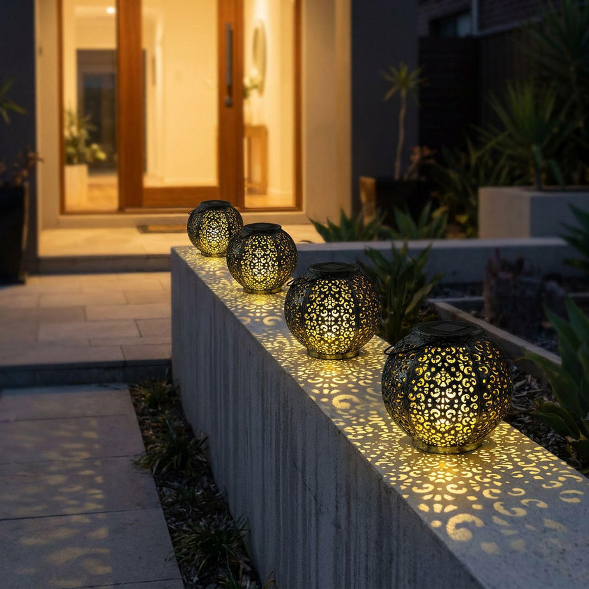LED AUSSENLEUCHTE Kunststoff Schwarz - Schwarz, Kunststoff (18/18/17cm)