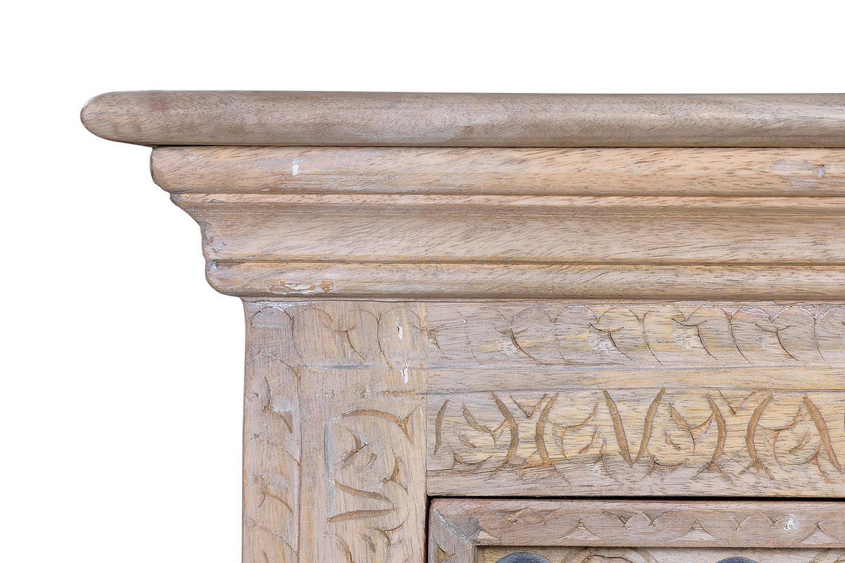 NACHTTISCH aus Mangoholz - Braun, Holz (60/70/40cm) - Giner y Colomer