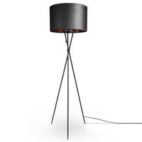 STEHLEUCHTE Kate Fl - Grau, Metall (48/48/177.5cm) - Paco Home