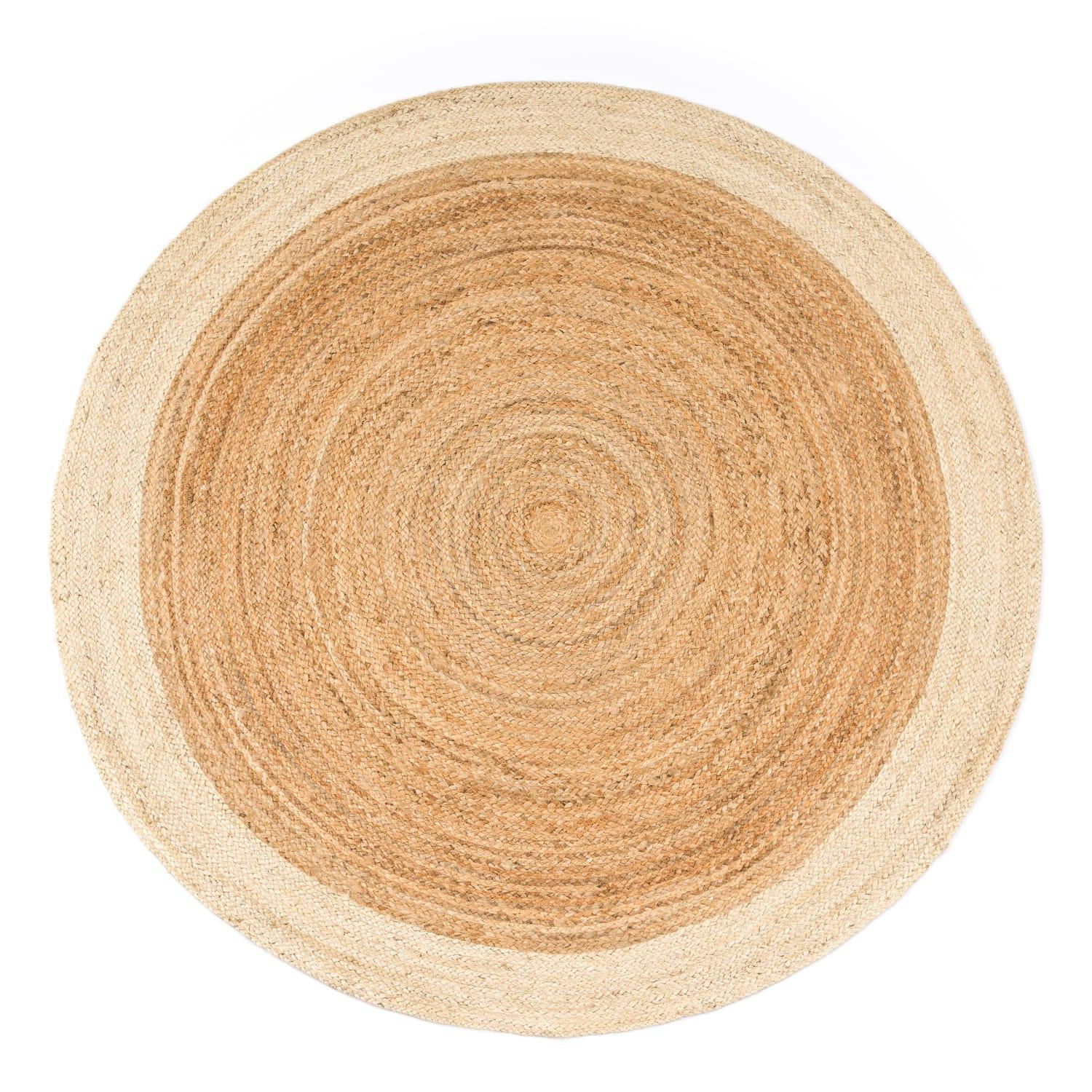 HOCHFLORTEPPICH 120/120 cm Viborg 594 - Beige, Naturmaterialen (120/120cm) - Paco Home