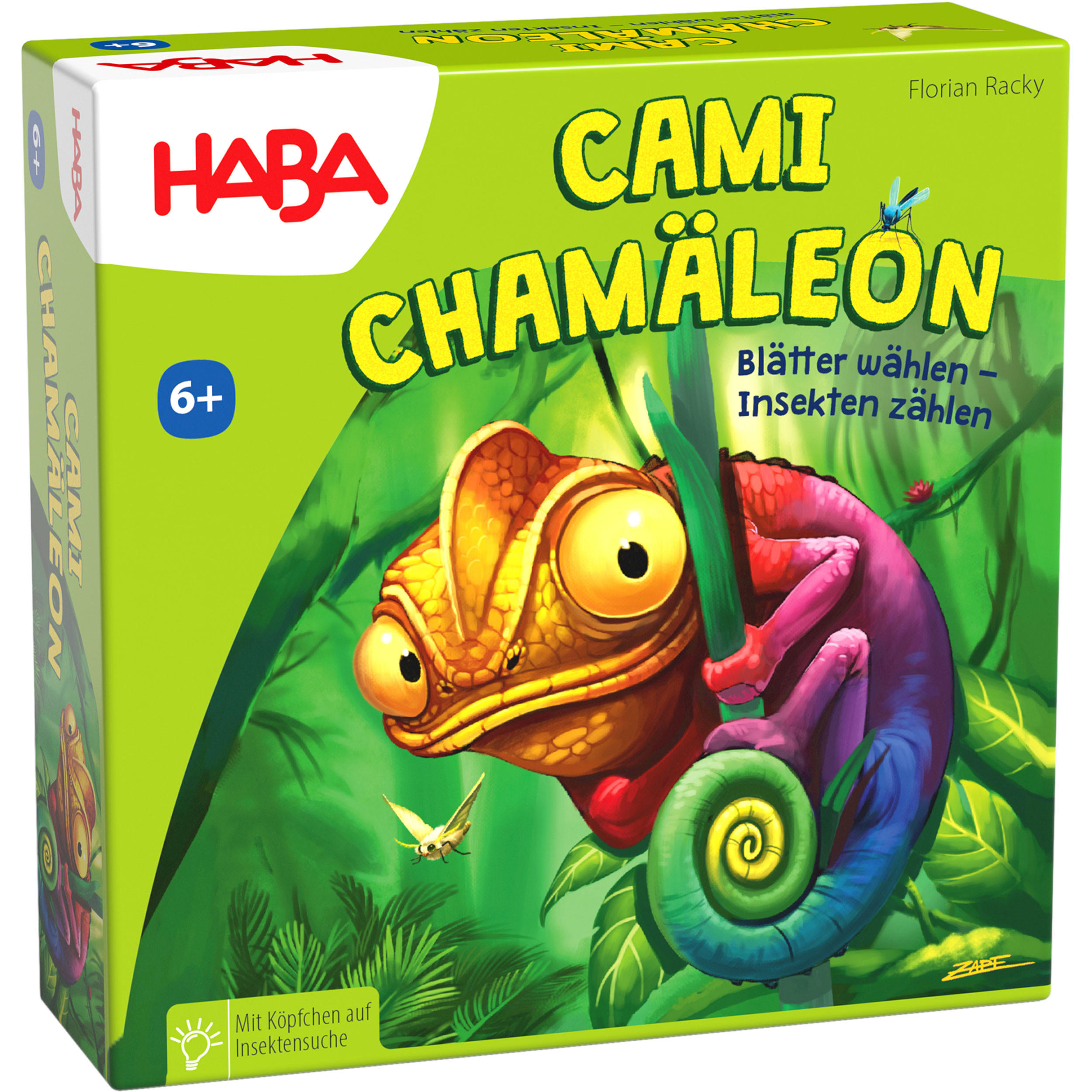 MEMOSPIEL Cami Chamäleon, ab 6 Jahren - Multicolor, Naturmaterialien (15.3/15.3cm)