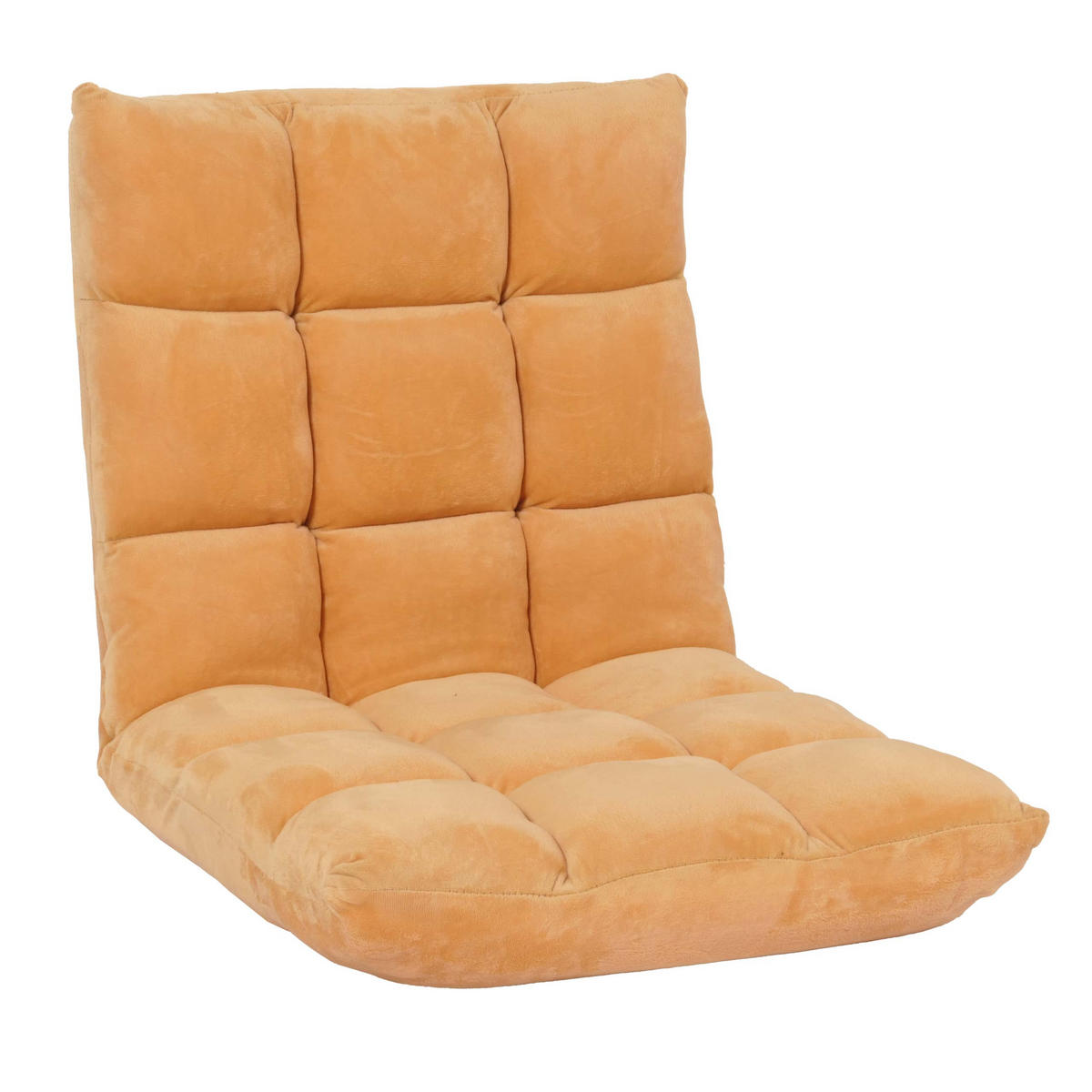 BODENSESSEL Hellbraun - Hellbraun, Textil (50/55/55cm) - MCW