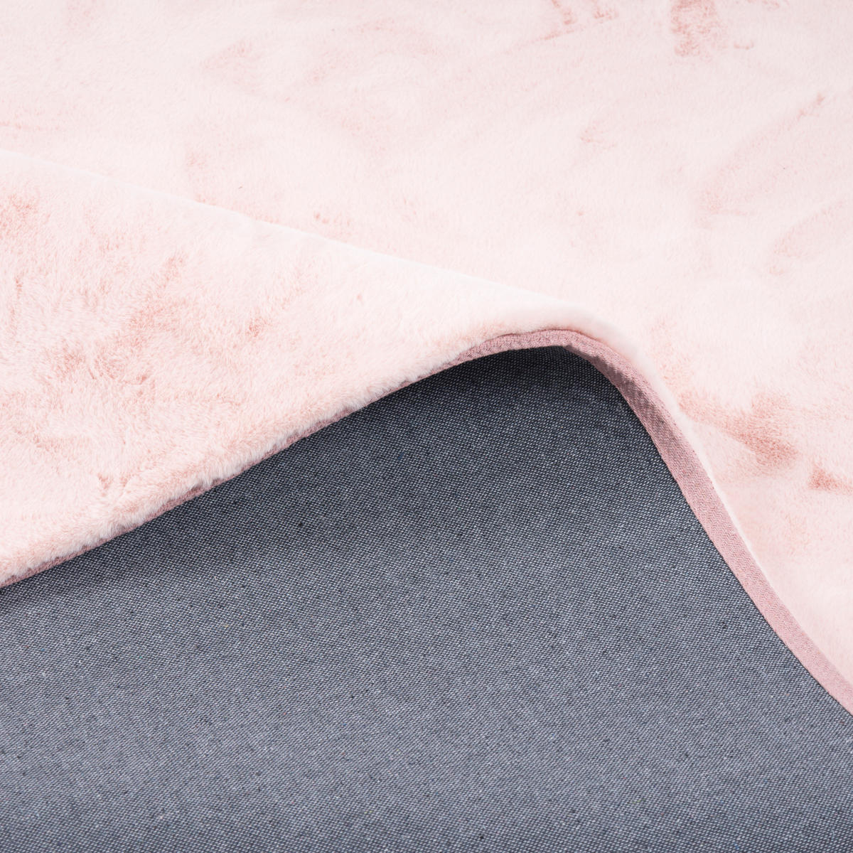 FELLTEPPICH LUXUS SUPER SOFT PLUSH - Rosa, Textil (90/160cm) - Pergamon