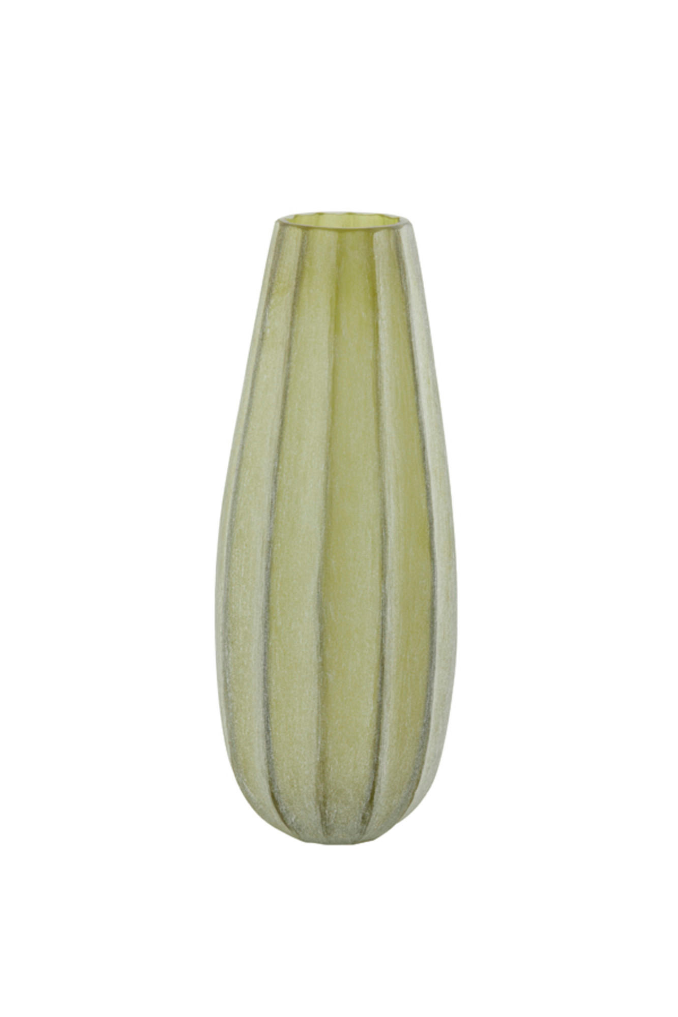 VASE Bradley Grün Ø17,5/44,5 cm - Grün, Glas (17.5/44.5cm) - Light & Living