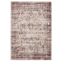 VINTAGE-TEPPICH George waschbar 160x230 cm - Pink/Multicolor, Kunststoff (160/230cm) - benuta