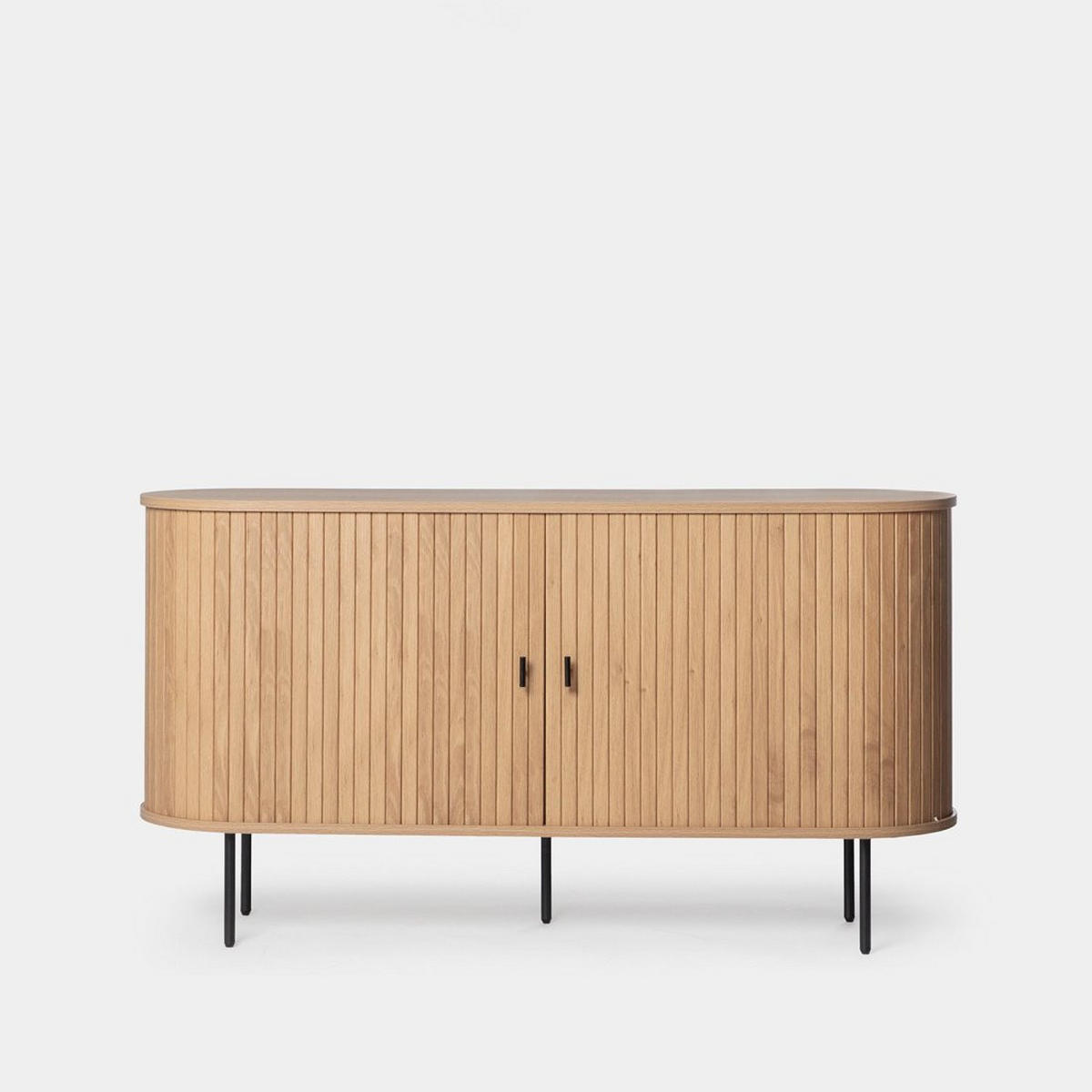 ANRICHTE NIEDRIGE Breda Natürlich 140 cm x 76 cm - Naturfarben, Holzwerkstoff (140/76/40cm) - Klast Home