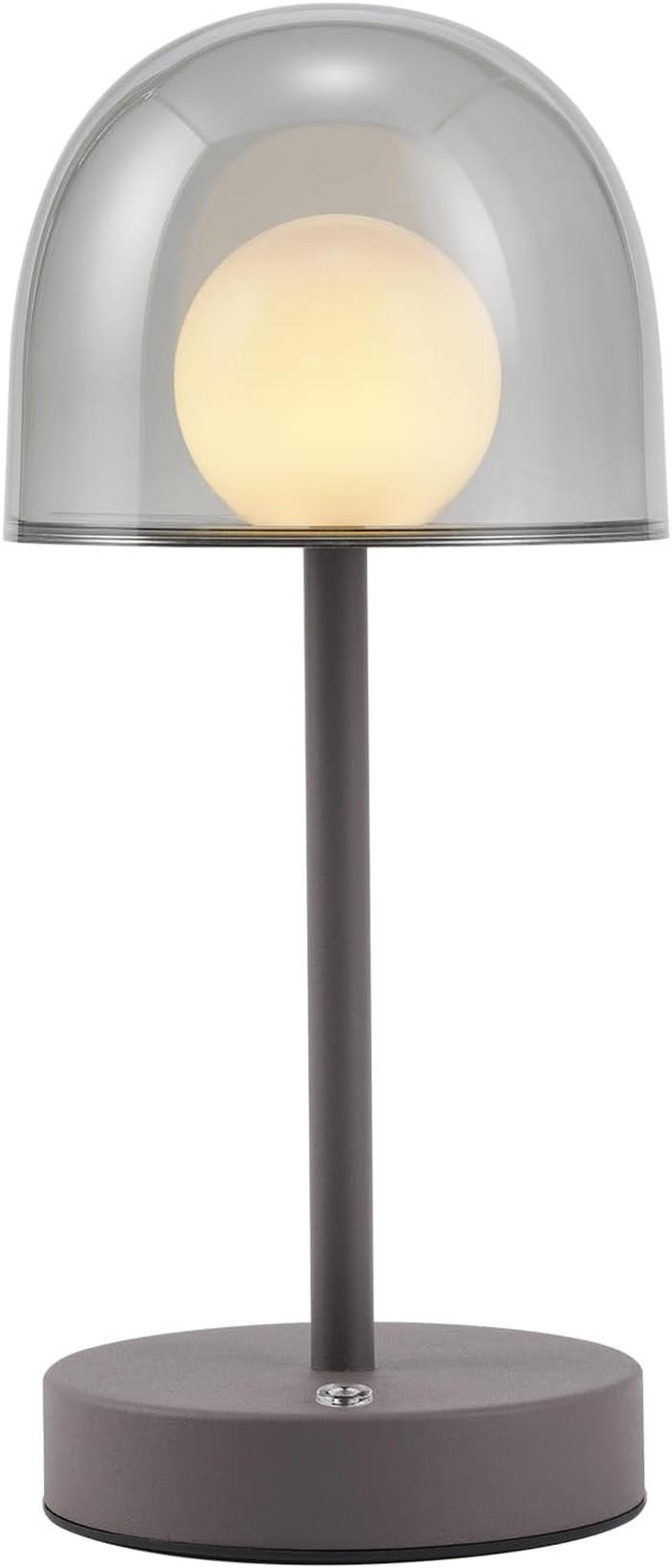 LED Schreibtischlampe 12/12/27cm - Grau, Metall (12/12/27cm) - Nettlife