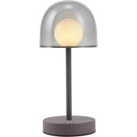 LED Schreibtischlampe 12/12/27cm - Grau, Metall (12/12/27cm) - Nettlife