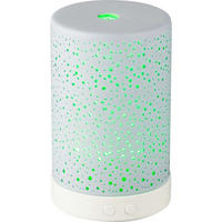 LED TISCHLEUCHTE Glas Weiß - Weiß, Glas (9/9/15cm) - Globo Lighting