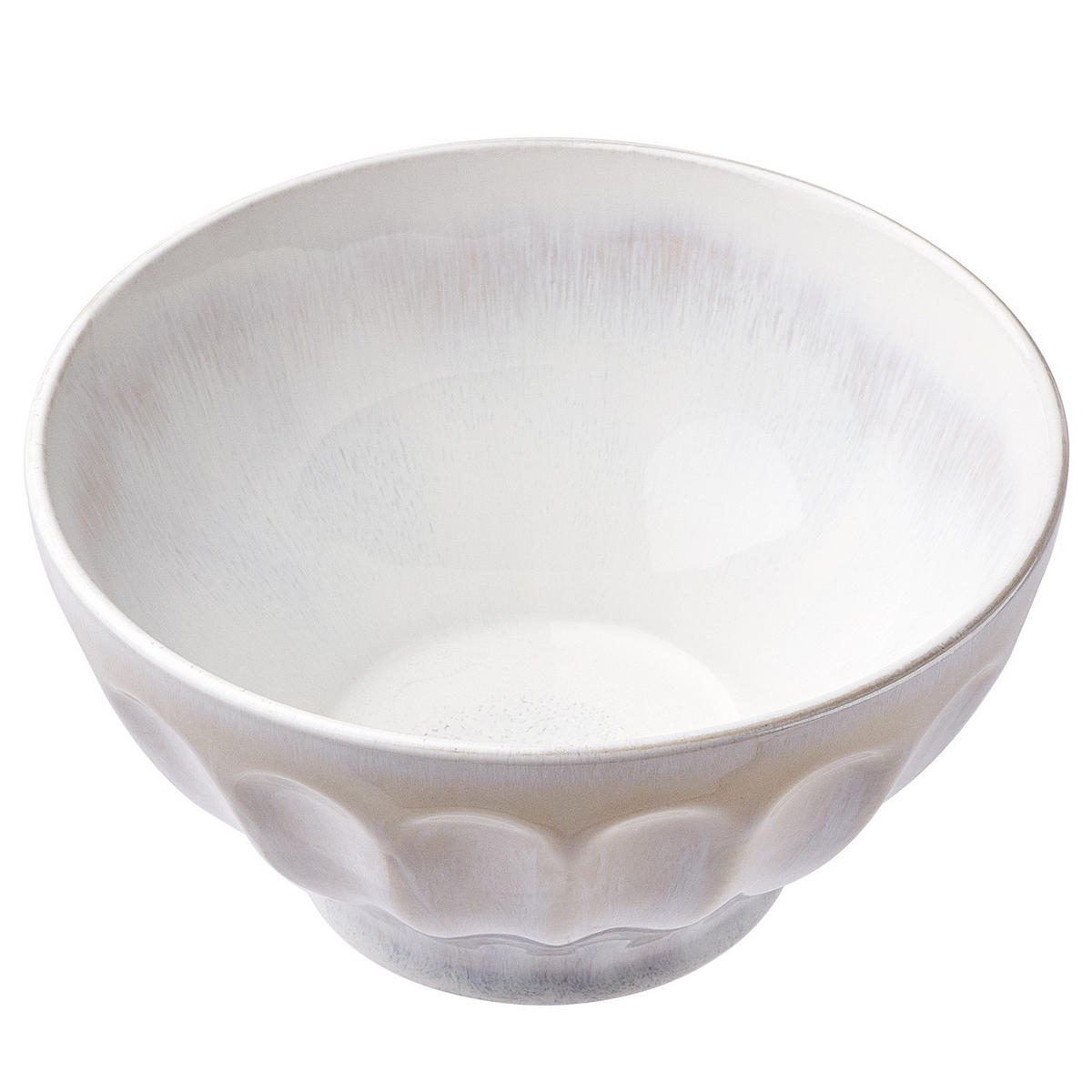 SCHÜSSEL (4er Set) Bergamo - Weiß, Keramik (16/16/9cm) - Butlers