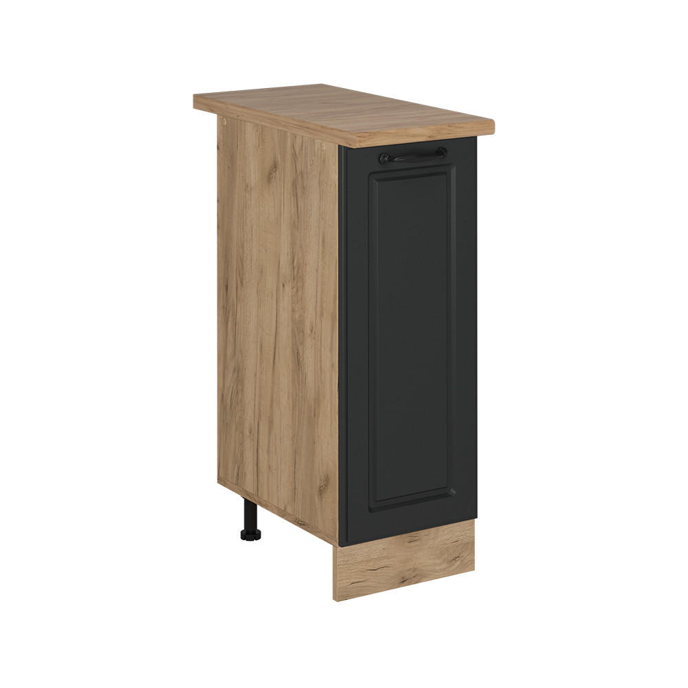 APOTEKARSK&Aring;P R-Line Antracit hus p&aring; landet 30 cm , AP Oak Antracit, Ekf&auml;rgad 81.6/30/60 cm