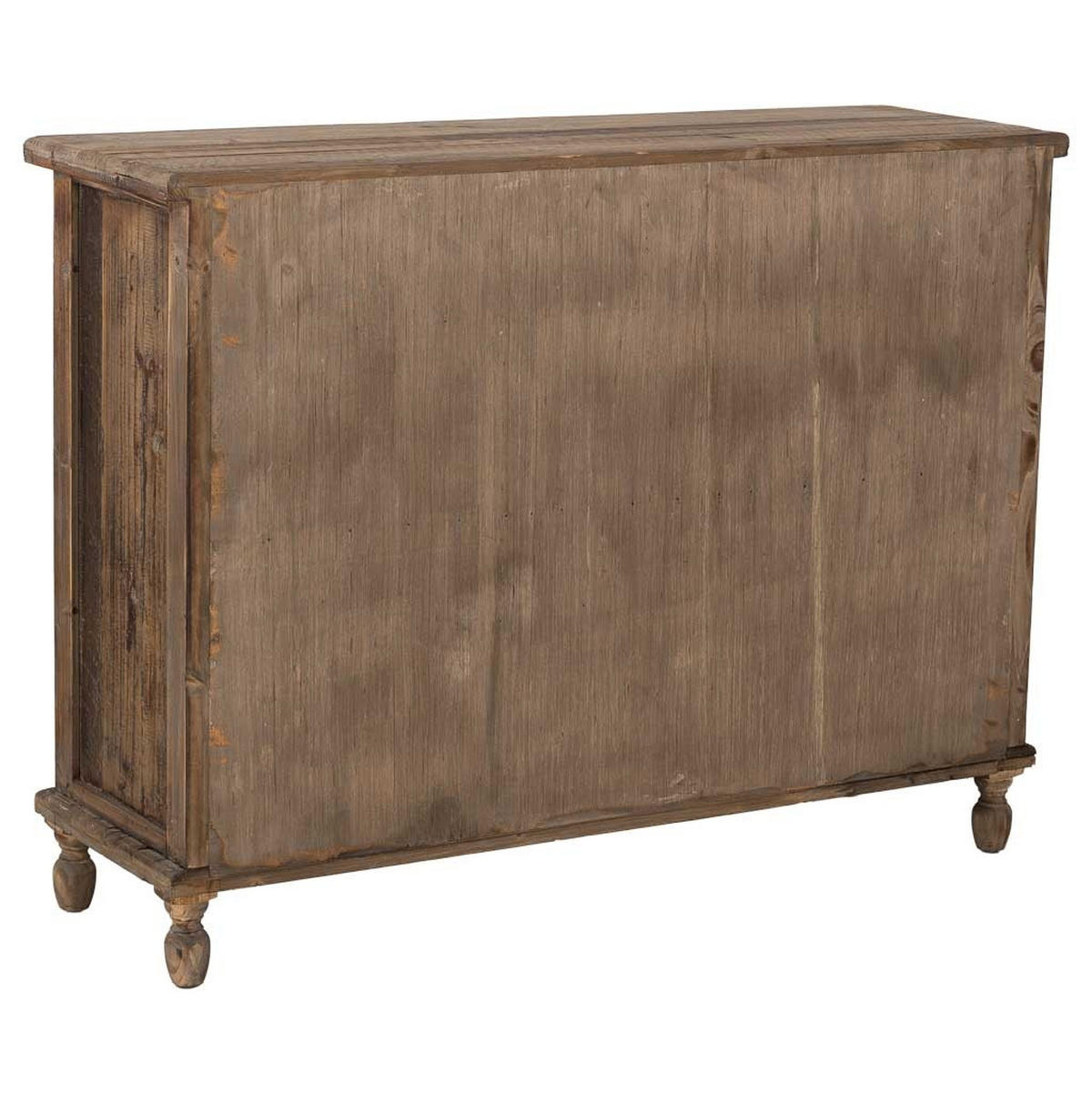 SIDEBOARD mit 2 schubladen und 3 türen 120x38x90 cm - Braun, Holz (120/90/38cm) - Wanderlust