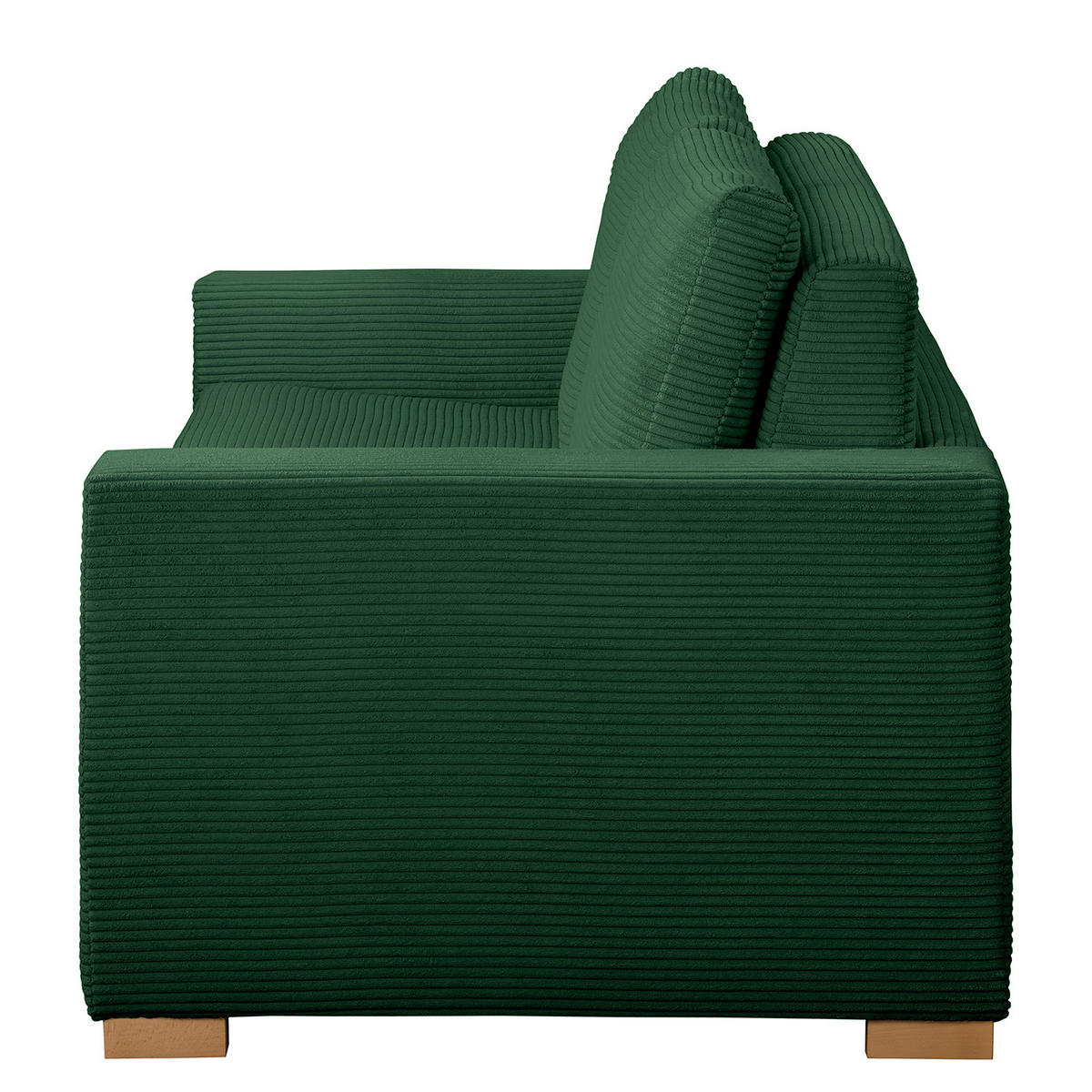 SCHLAFSOFA - Grün, Holz/Buchenholz (153/90/90cm) - home24