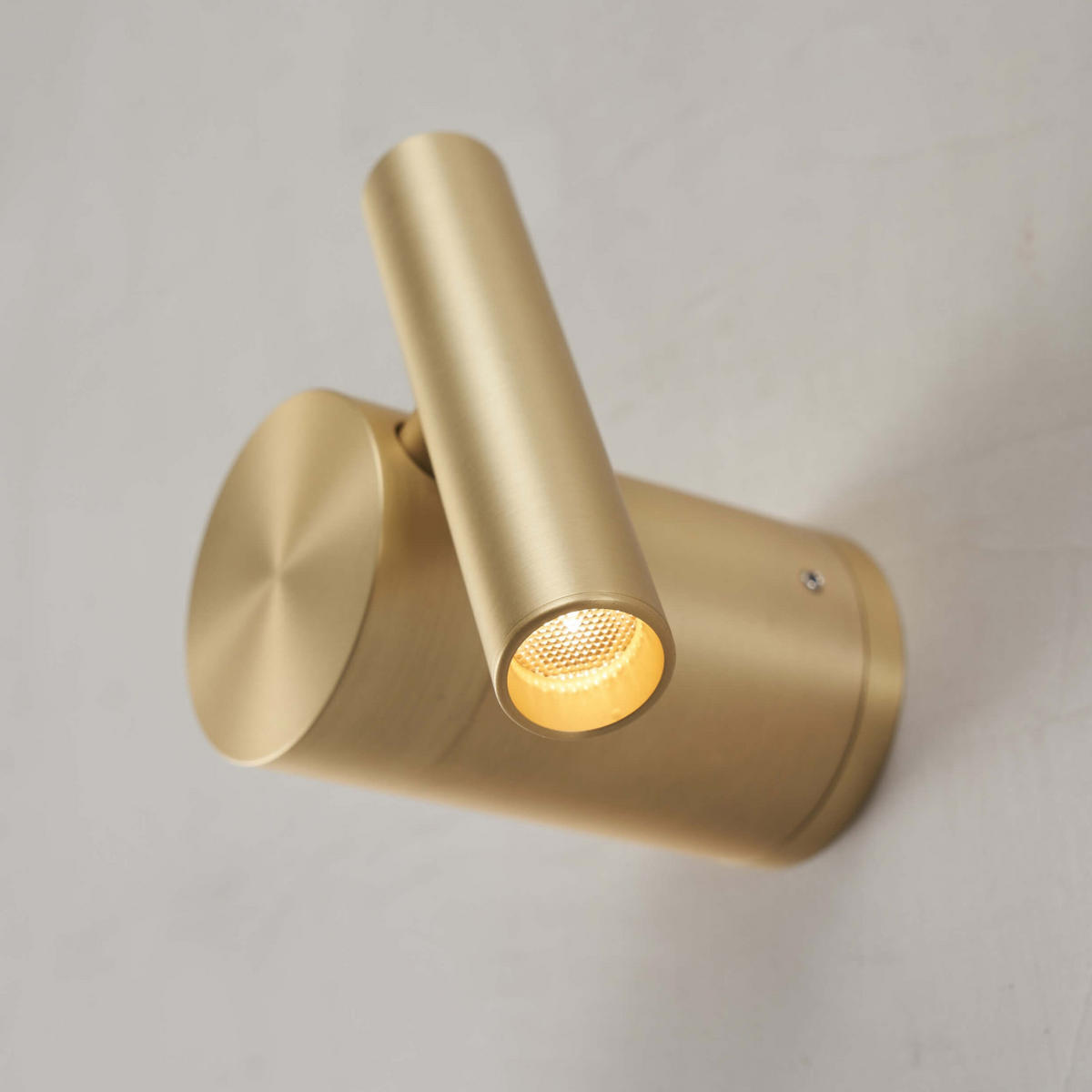 WANDLEUCHTE Isévia, Gold, 10cm - Goldfarben, Metall (9/9/10cm) - KOSILUM