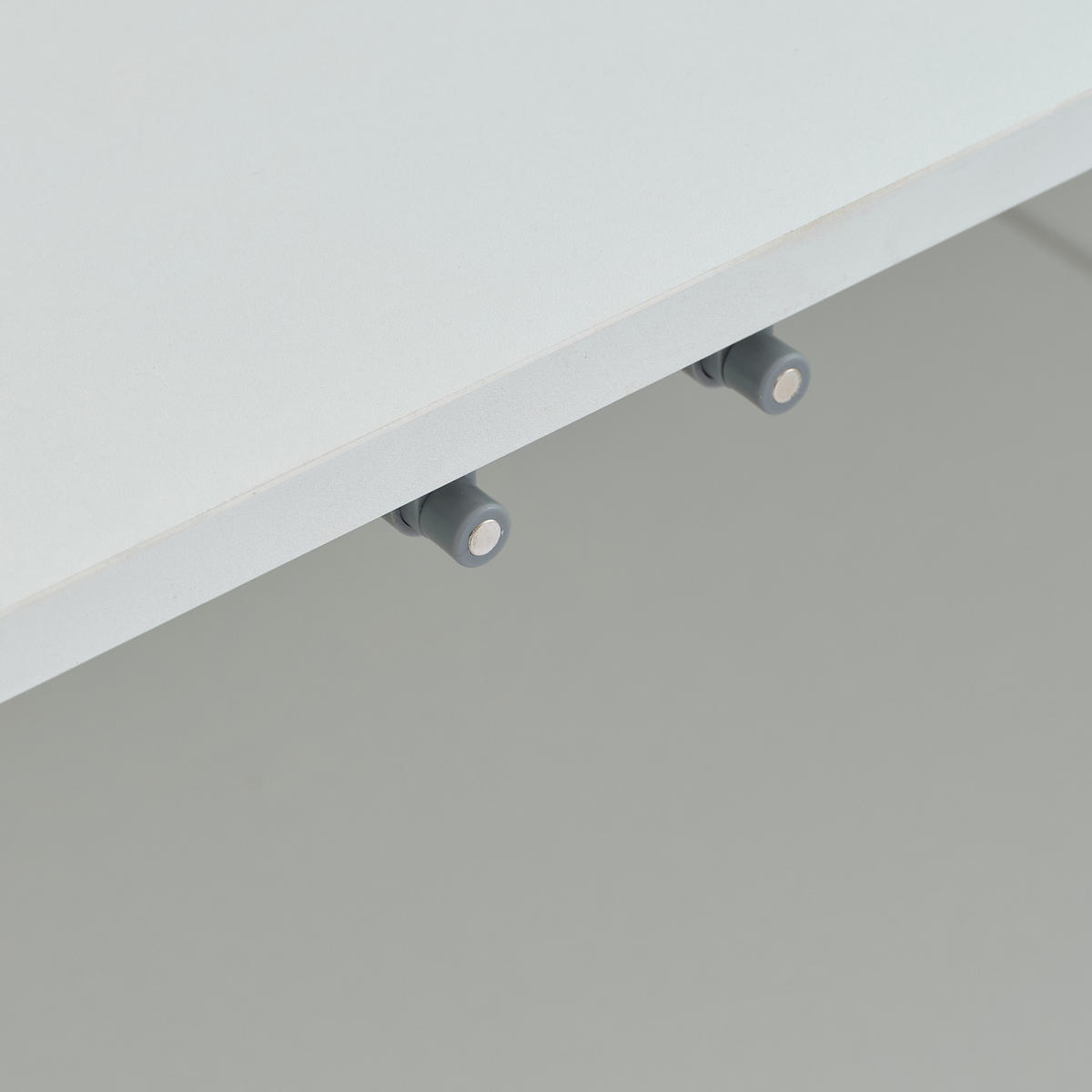 SIDEBOARD Weiß, 120/40/75 cm, aus Spanplatte, mit LED-Beleuchtung und offenen Fächern - Weiß, Holzwerkstoff (120/75/40cm) - CHICFURN