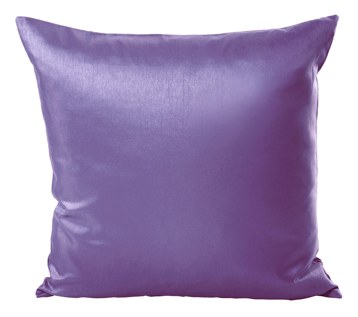 KISSENBEZUG Wildseide Optik 40x40 cm Flieder - Flieder, Textil (40/40cm) - TiborTex