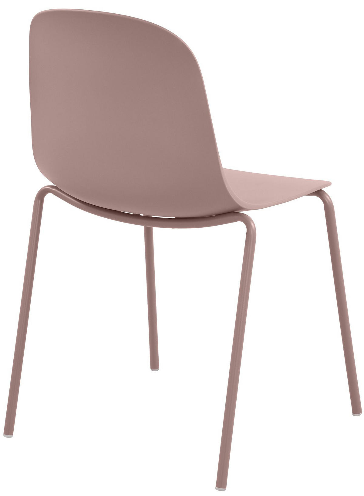 STAPELSTUHL 2 Kunststoff Pink - Pink, Kunststoff/Metall (51/85/55cm) - CLP