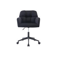 BÜROSTUHL ohne Armlehnen - 59 cm x 60 cm - stoff - schwarz Pega - Schwarz, Textil (59/86/60cm) - Vente-Unique