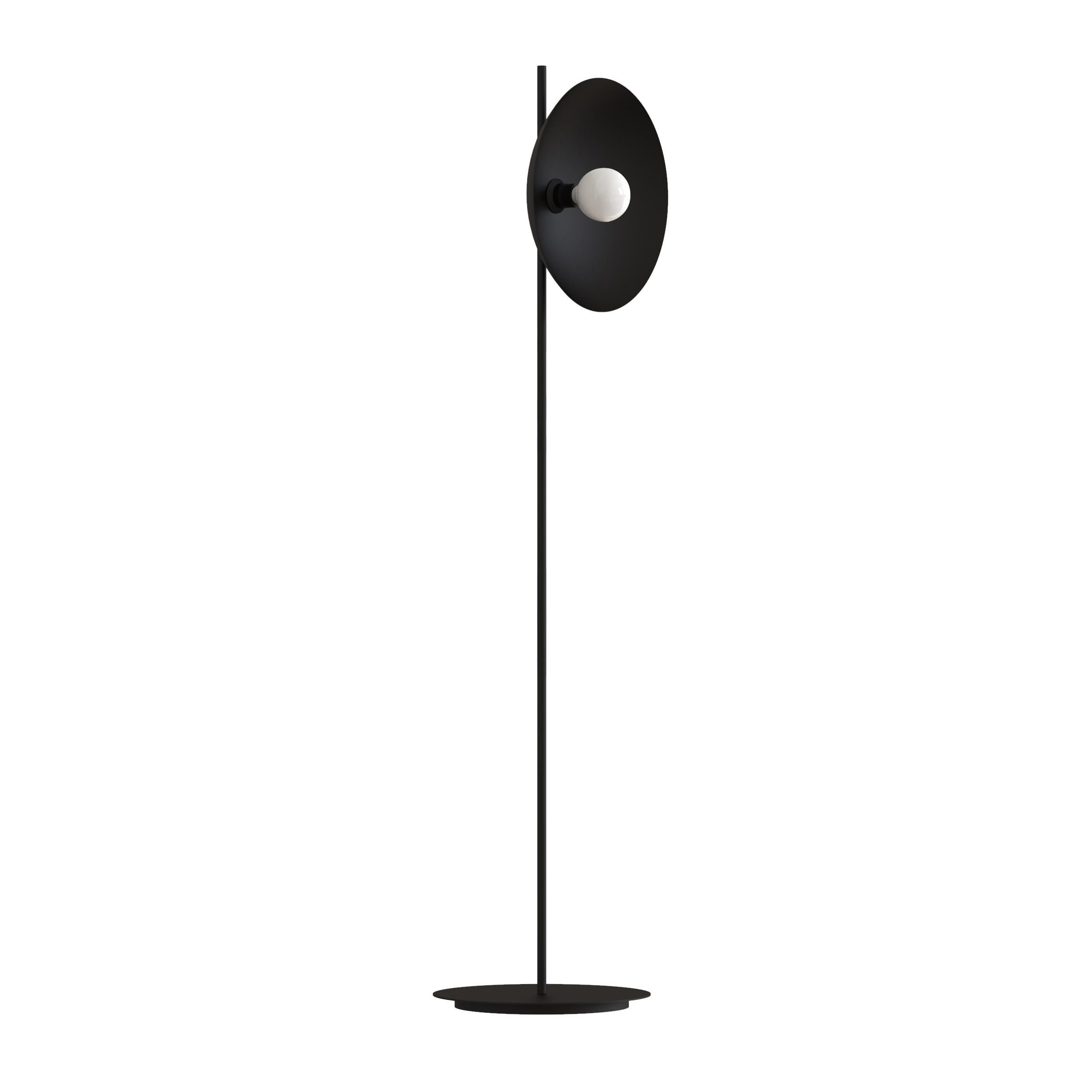 STEHLEUCHTE - Schwarz, Metall (40/40/160cm) - Lumicom