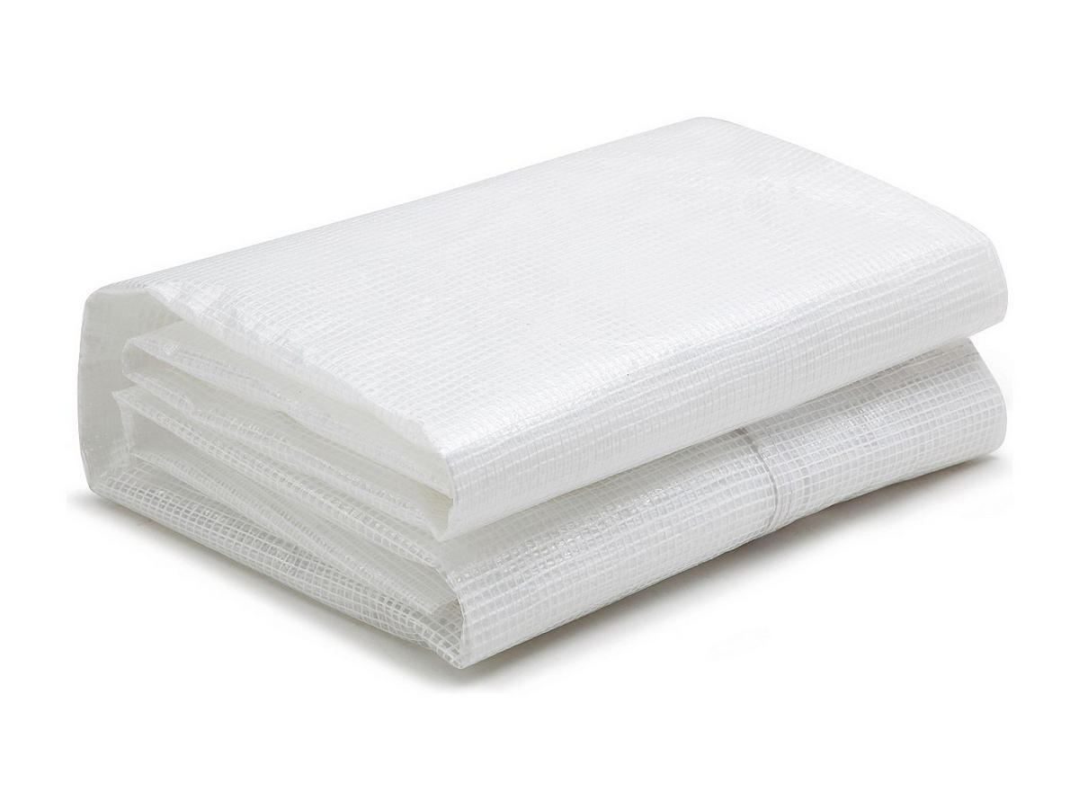 GEWÄCHSHAUSZUBEHÖR - 200cm x 450cm - Polyethylen - weiß - ALOCASIA - Weiß, Kunststoff (200/200/450cm) - Vente-Unique