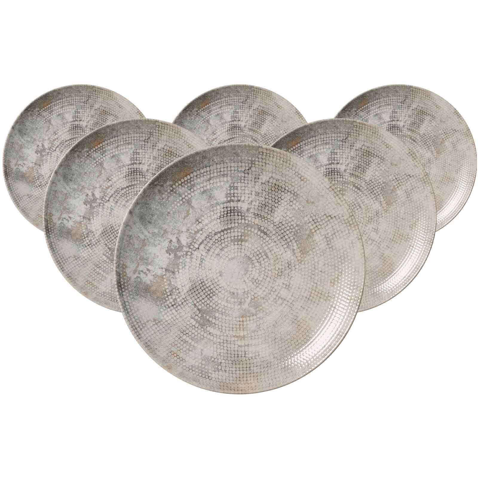 SPEISETELLER Cecina Perle ø 26 cm 6er Set - Perlmutt, Keramik (26cm) - Ritzenhoff Breker