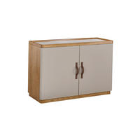 SIDEBOARD FLORIANA Weiß Eiche - Eichefarben/Weiß, Eichenholz/Holz (180/200cm) - KAWOLA