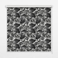VNÚTORNÁ roleta - okenná roleta - roleta - 60x140 cm - Sivé listy - sivá, plast (60/140/0.5cm) - TULUP