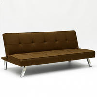 SCHLAFSOFA Gemma - Braun - Braun, Textil (175/74/83cm) - Pasmara