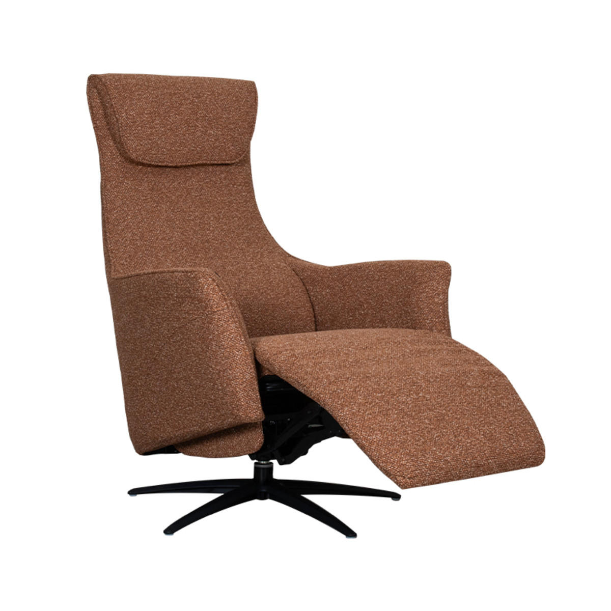 SESSEL Lund Braun 83/74/112 cm - Braun, Textil (74/112/83cm) - LABEL51