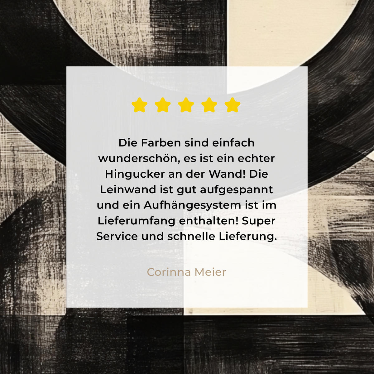 LEINWANDBILD Kreise - Balken - Schwarz - Abstrakt Room Decor 30x40 cm - Schwarz, Textil (30/40cm) - MuchoWow