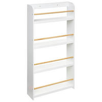 KINDERREGAL weiß - Weiß, Holzwerkstoff (15/112/55cm) - Atmosphera for kids