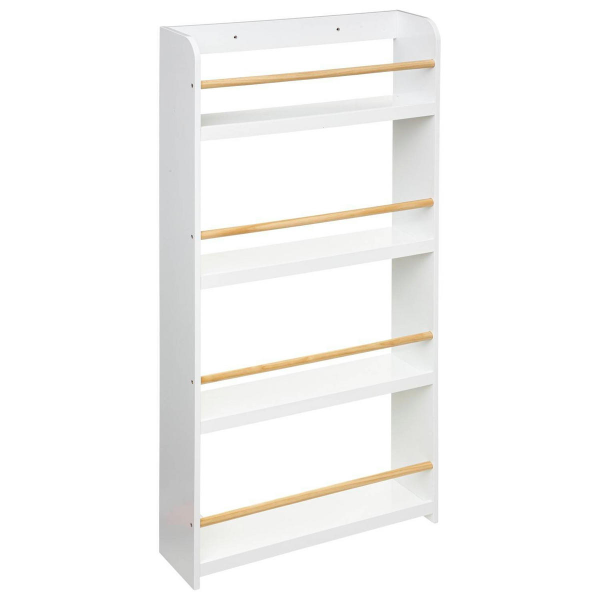 KINDERREGAL weiß - Weiß, Holzwerkstoff (15/112/55cm) - Atmosphera for kids