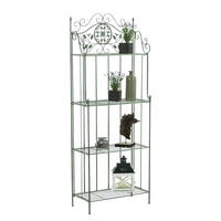 STANDREGAL Florenz antik-grün - Grün, Metall (66/175/32cm) - TPFGarden