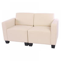 2-SITZER SOFA Beige - Beige, Textil (136/76/72cm) - MCW