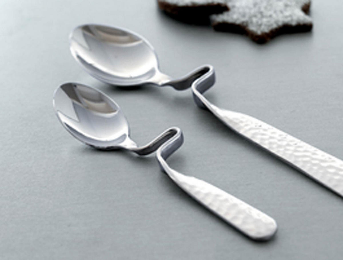 ESPRESSO-/MOKKALÖFFEL NewWave Caffè Spoon silber 12 cm 6er Set - Silberfarben, Metall - Villeroy & Boch