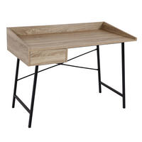 SCHREIBTISCH eckig Beige - Beige, Holz (60/114/98cm) - MCW