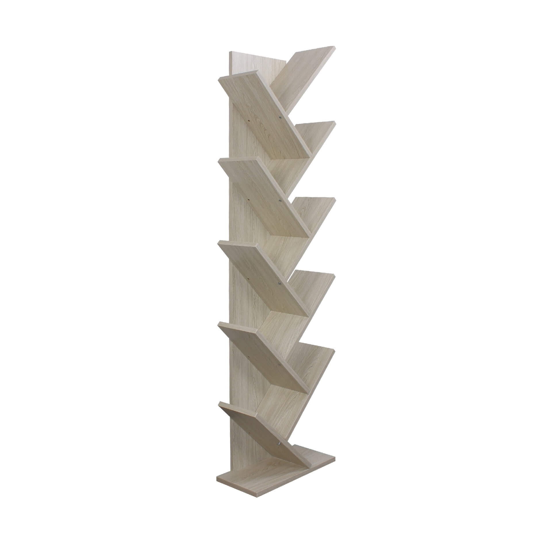 BÜCHERREGAL Grau 22/45/160 cm - Grau, Holzwerkstoff (22/160/45cm) - Mobili Rebecca