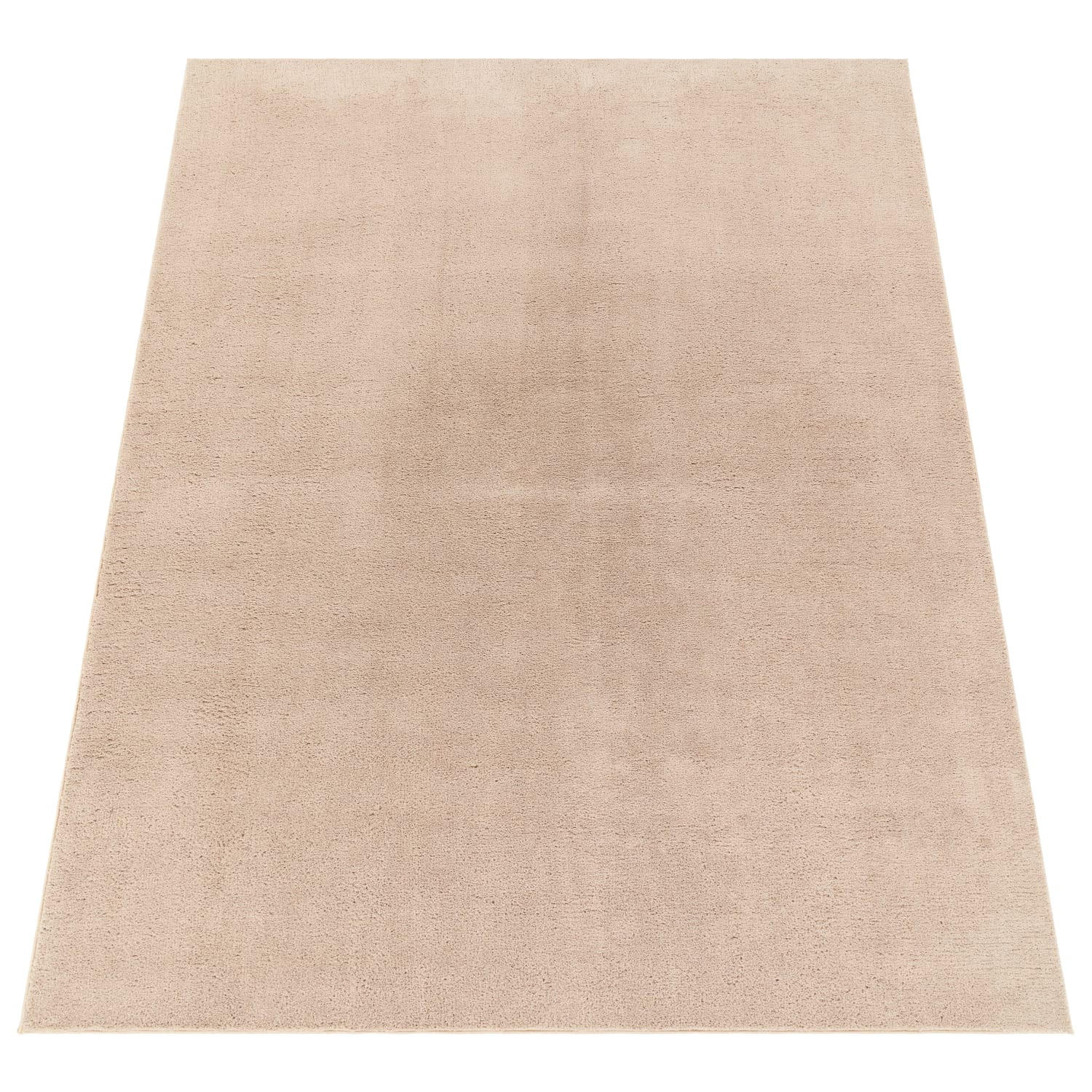 Paco Home Kurzflorteppich Beige 160x220 cm