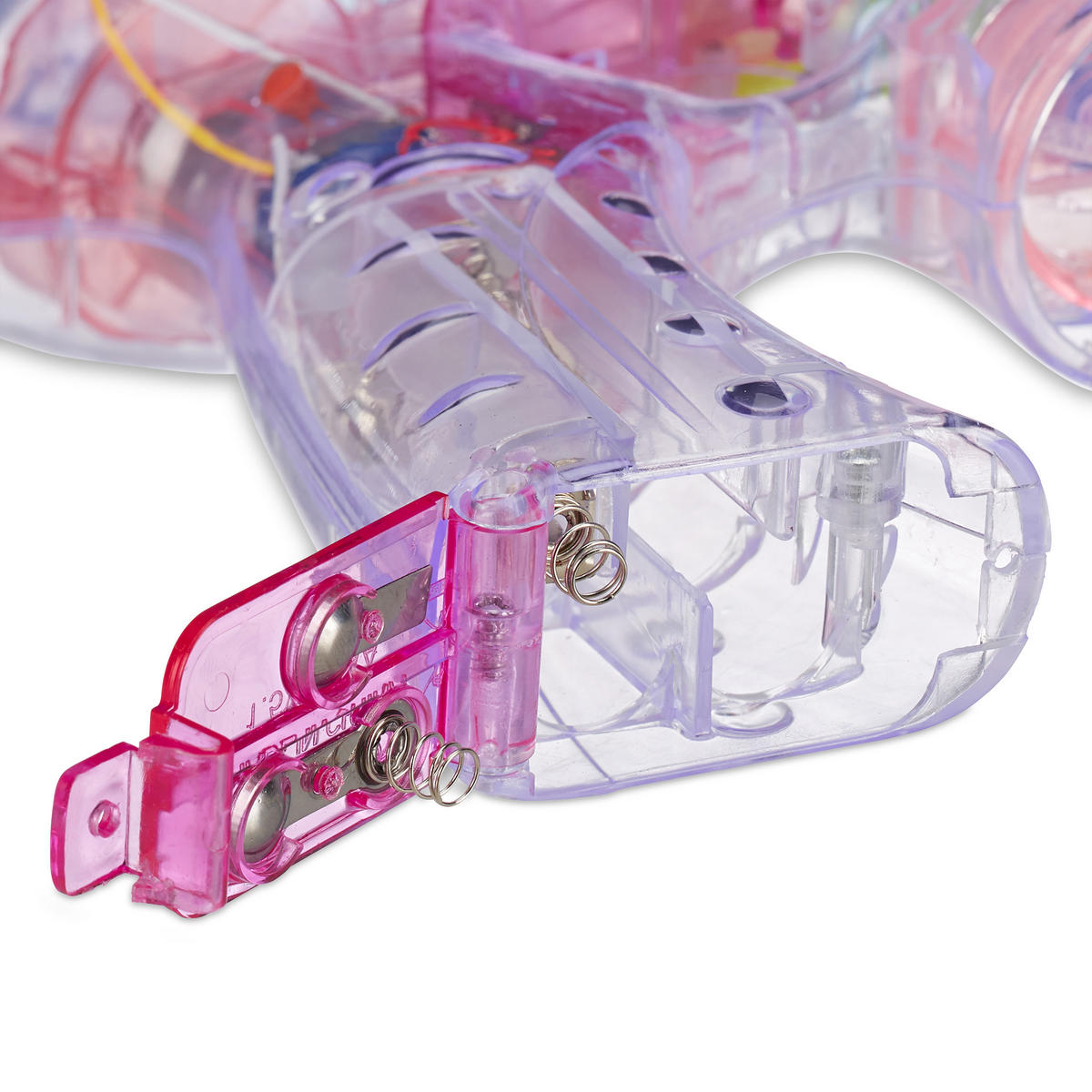 SEIFENBLASENPISTOLE - Multicolor, Kunststoff (5/18/14cm) - Relaxdays