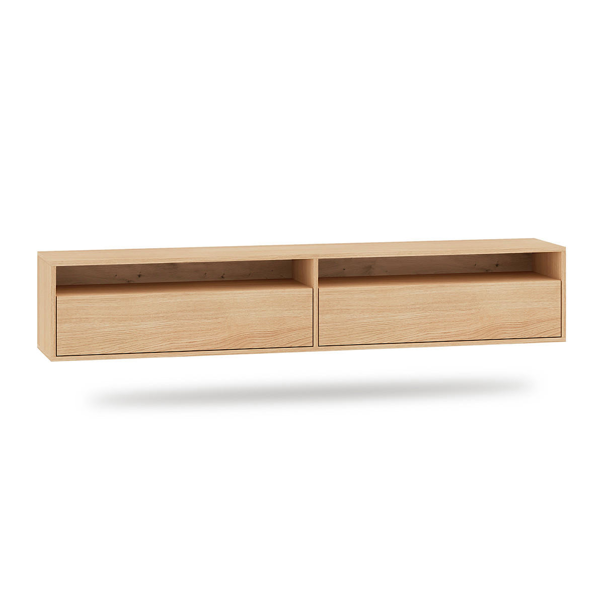 TV STOLEK Nila Dřevo - hnědá, kompozitní dřevo (180/33/33cm) - Petits-meubles