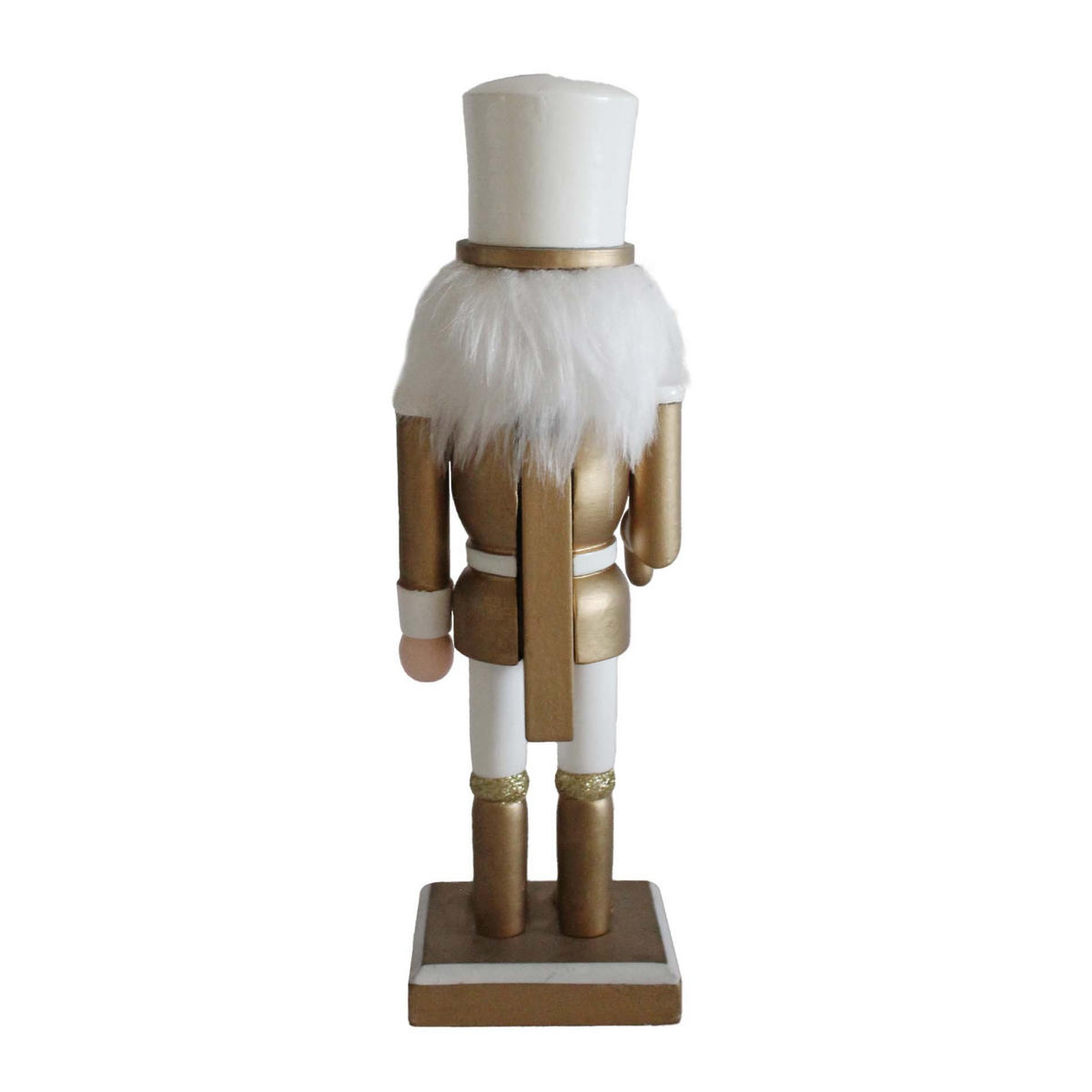 NUSSKNACKER Dekofigur 25 cm - Weiß, Holz (6.5/25/7.5cm) - Mobili Rebecca