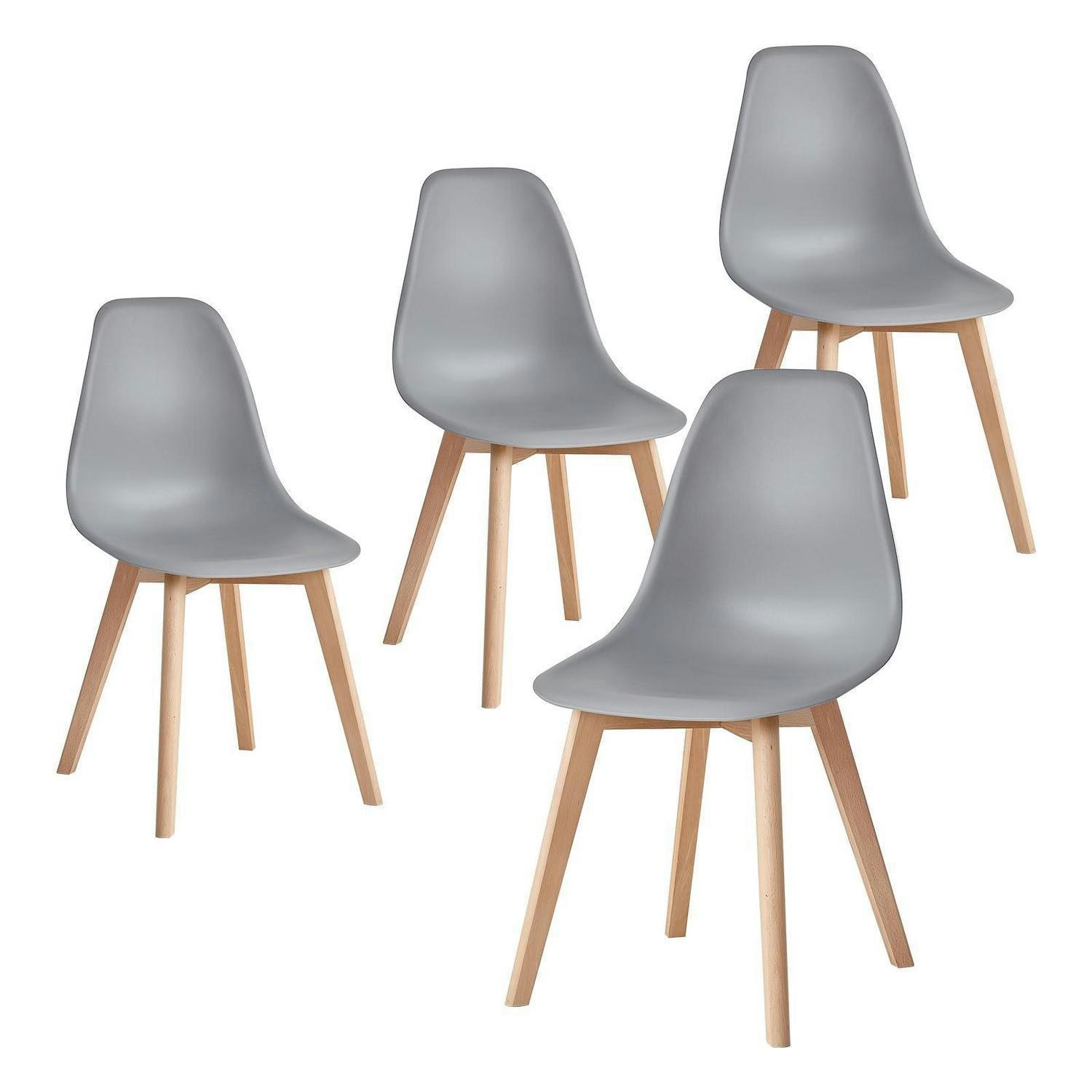 XXXLutz Esszimmerstuhl Grau 46x86x47 cm