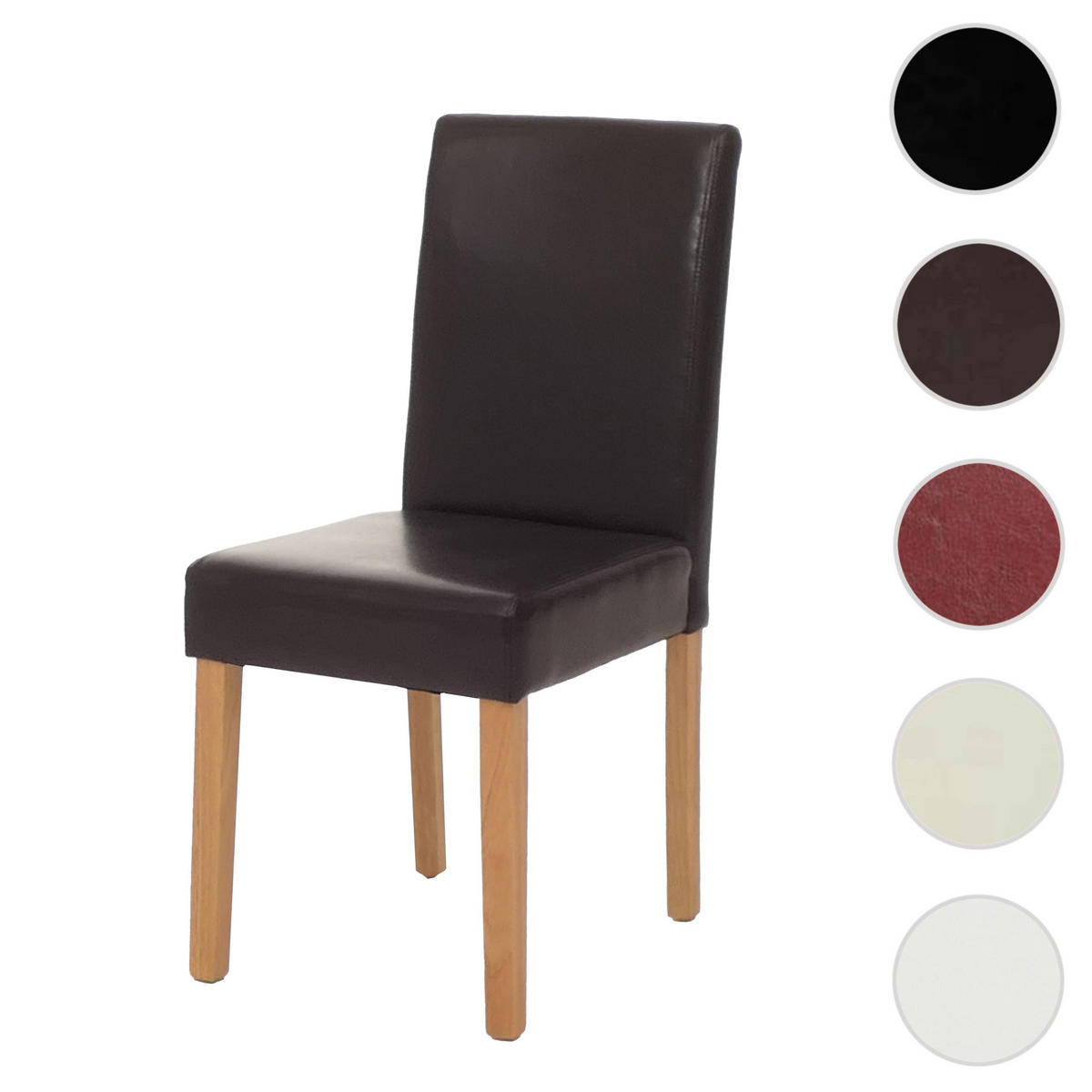 ESSZIMMERSTUHL Braun, Braun - Braun, Textil (43/90/56cm) - MCW